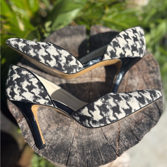 Anne Klein Akzya Houndstooth Heels Size 8.5M - Picture 3 of 14